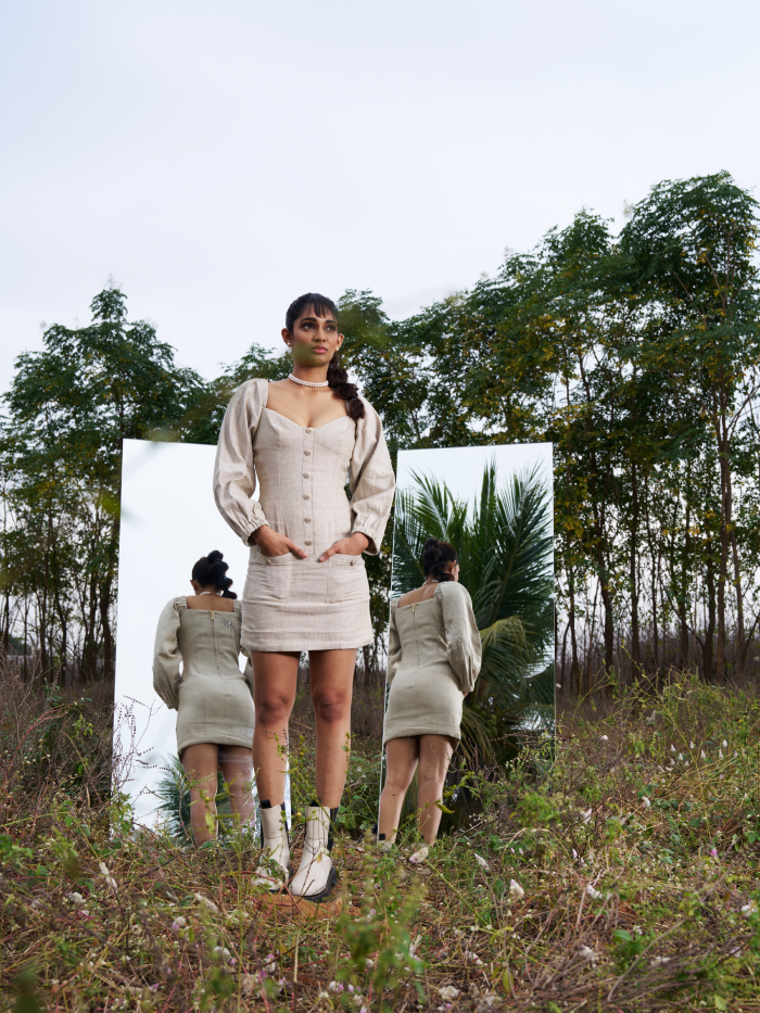Mont Blanc Mid-length Button Dress